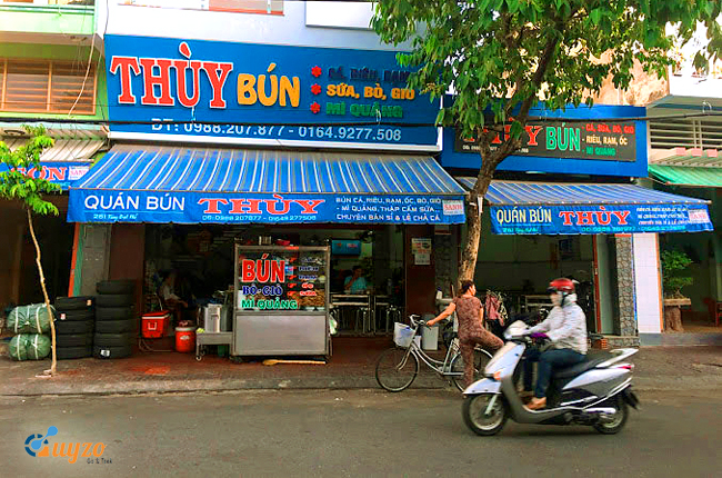 Bún Thùy - Quán bún cá nổi tiếng ở Quy Nhơn
